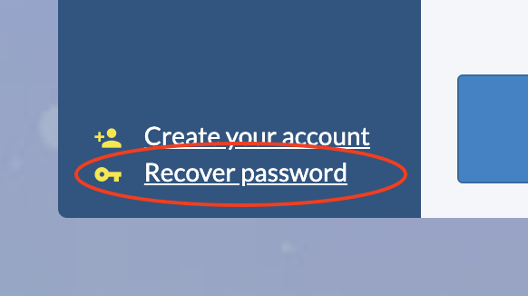 Hai dimenticato la Password?